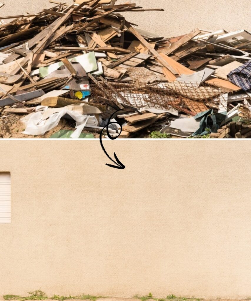 construction debris removal service