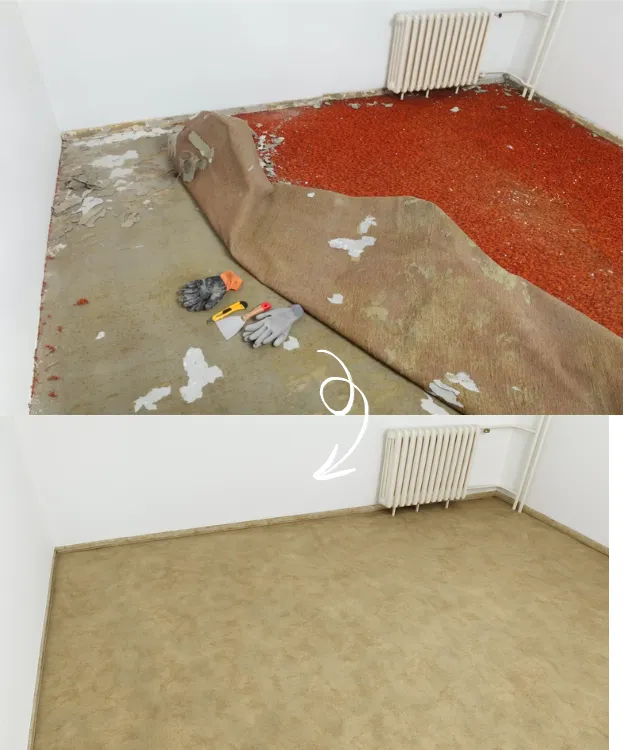 expert carpet removal service in chicago