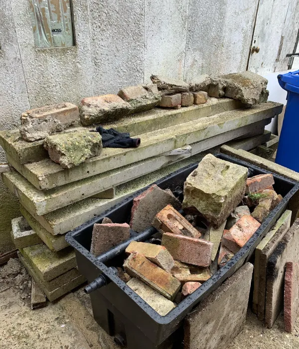 chicago shed junk removal before