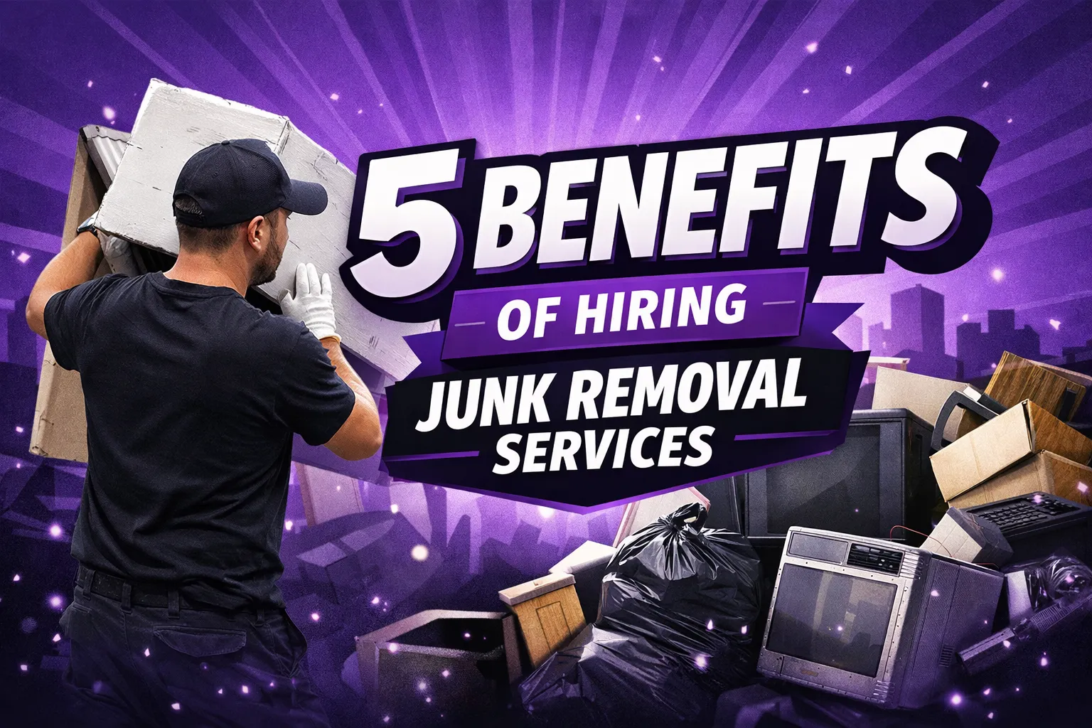 5 Benefits of Hiring Junk Removal Services