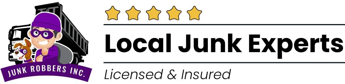 Junk Robbers Inc. logo on a white background