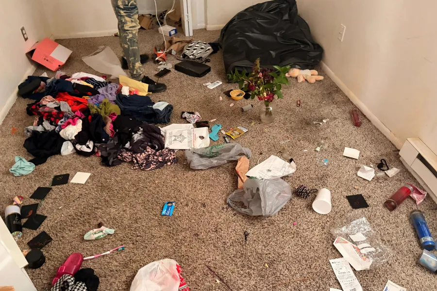 Apartment junk cleanout service for a Joliet IL rental property