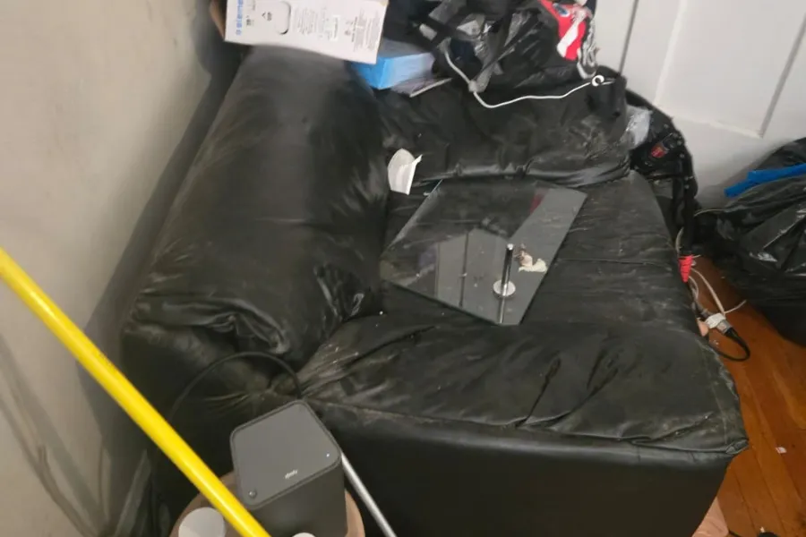 Old furniture removal service by Junk Robbers serving Elgin Illinois